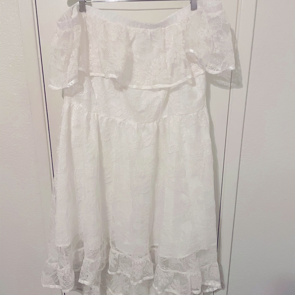Off Shoulder Lace Dress
